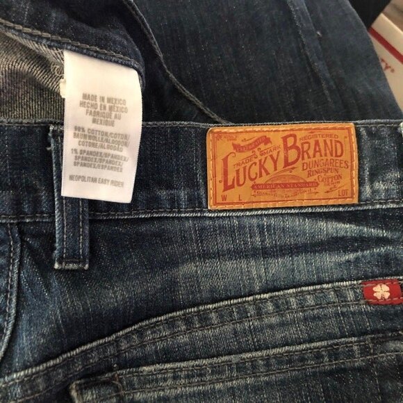 Lucky Brand sz 8 / 29 Neopolitan Easy Rider Jeans - Picture 8 of 11
